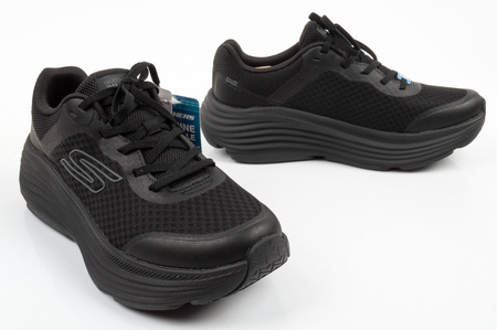 Skechers Damen-Laufschuhe mit Max Cushioning, Leichtes Schwarz