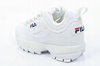 Fila Disruptor Low Damen-Sportschuhe – modisch, bequem, weiße Sneaker