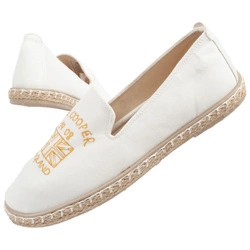 Lee Cooper Damen-Espadrille-Schuhe [LCW-24-47-2701L], weiß.