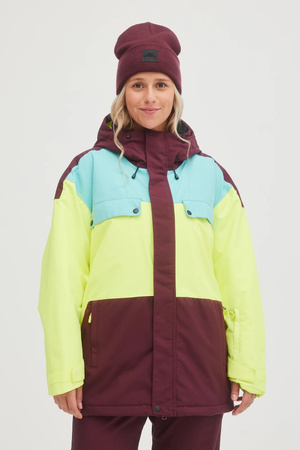 O'Neill Damen Winterjacke [1500015-43019] Snowboard Ski 20K, mehrfarbig.