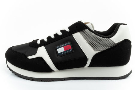 Tommy Hilfiger Herren-Sneaker TJM Runner Casual, Schwarz
