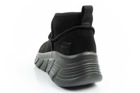 Skechers Damen-Winterstiefel – Isolierte Lederstiefeletten