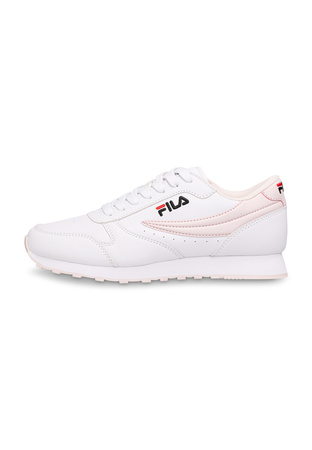 Fila Orbit Damen-Sneaker, modisch, bequem, leicht, weiß, pink