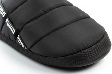 Puma Herren-Slipper Scuff, schwarz, gefüttert, modisch