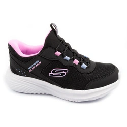 Skechers Bounder Pro Slip-Ins Kinder-Sneaker, Schwarz