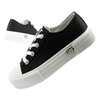 Lee Damen-Sneaker Isla, Schwarze Plateausohle, Komfortabel