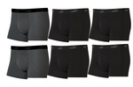 Puma Boxershorts Herren Boxershorts 6er-Pack Baumwolle bequem