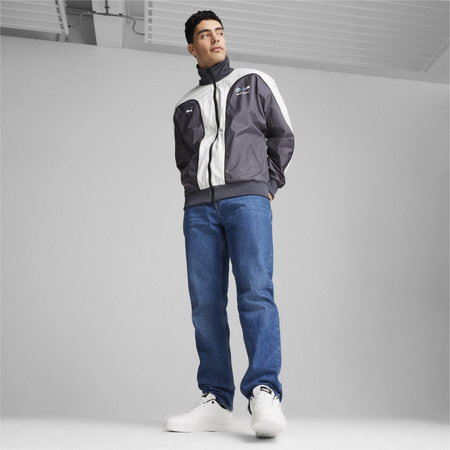 Herren Puma BMW MMS Archive Windbreakerjacke [628096 06], grau.