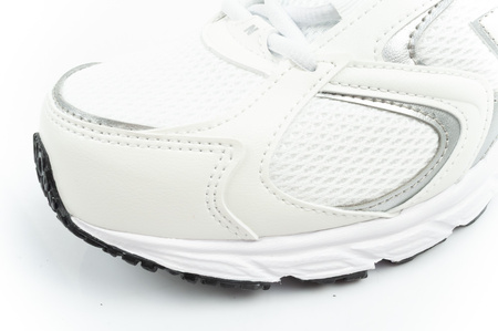 New Balance Herren-Sportschuhe, strapazierfähig, modisch, Weiß und Silber