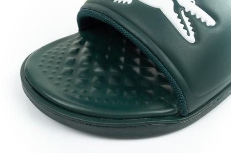Lacoste Croco Dualiste [202D2] grüne Flip-Flops.
