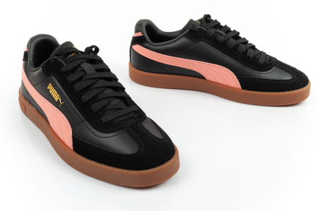 Puma Damen-Sportschuhe Club II Era Sneaker, schwarz, modisches Leder