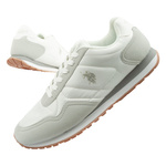 U.S. Polo Assn. Herren-Sneaker, modisch, bequem, weiß