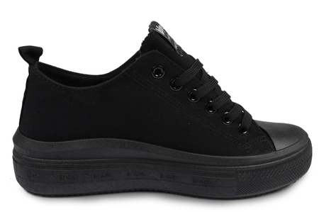 Lee Cooper Damen-Sneaker [LCW-23-44-1624L], schwarz.