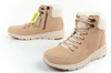 Skechers Glacial Ultra-Woodlands Damen-Wintersportschuhe [16677/SND], Beige.