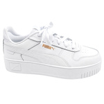 Puma Carina Street Damen-Sneaker aus Leder in Weiß