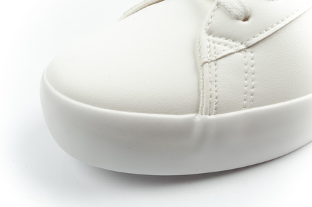 Lee Cooper Damen-Sneaker, modisches Weiß und Gold
