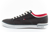 Tommy Hilfige Herren Sportschuhe Sneakers modisch bequem marineblau [FM0FM00543]
