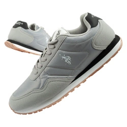U.S. Polo Assn. Herren-Sneaker, modisch und bequem, Grau