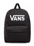 Vans Old Skool Drop Schulrucksack, Sportliches Schwarz, Klassisch Urban, 22 l