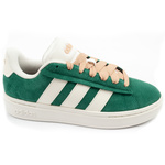Adidas Grand Court Alpha Damen-Sneaker aus Leder, Grün.