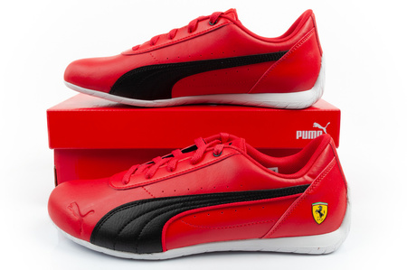 Puma Ferrari Neo Cat Rosso Corsa Herren-Sneaker, modisch und bequem, Rot