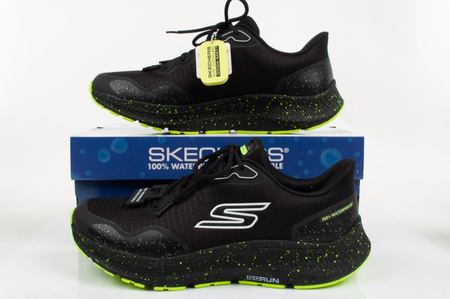 Skechers Go Run Herren-Sportschuhe [220874/BKLM], Schwarz.