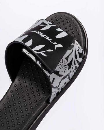 Rider Pool Damen Sport Flip-Flops bequem schwarz modisch für den Strand