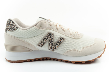 New Balance 515 Damen-Sneaker, modischer beiger Leopardenprint