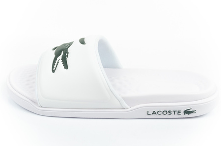 Lacoste Croco Dualiste Herren-Flip-Flops [201R5] weiß.
