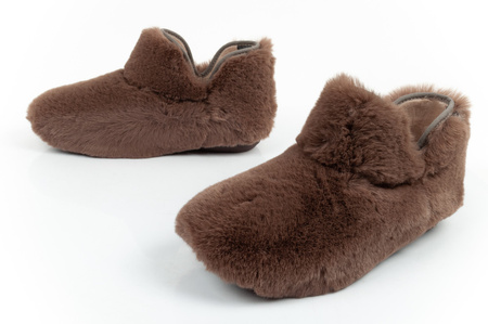 Scholl Molly Bootie [F303521011] isolierte Hausschuhe für Damen, braun.