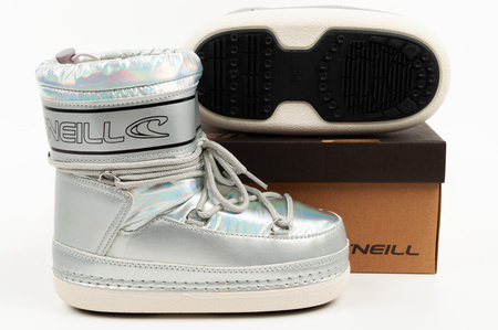 O'Neill Lisa High Silberne, gefütterte Winterstiefel für Mädchen