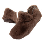 Scholl Molly Bootie [F303521011] isolierte Hausschuhe für Damen, braun.