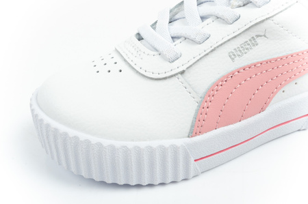 Puma Carina L Sportschuhe Sneakers Kinder weiß bequem leicht
