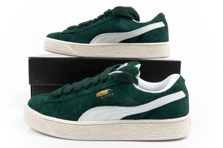 Puma Suede XL Hairy Sneaker, Leder, modisch, grün [397241 02]
