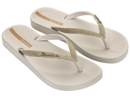 Ipanema Anat Lolita Fem [83140 20354] Flip-Flops, beige.