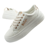 Lee Cooper Damen-Sneaker, modisches Weiß, bequem