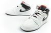 Nike Air Jordan 1 Damen-Sneaker, modische High-Top-Sneaker, Weiß und Schwarz