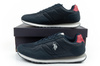 U.S. Polo Assn. Herren-Sneaker, modisch, bequem, Marineblau