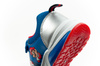 Leomil Kinder-Sneaker Super Mario mit LED-Lichtern und Klettverschluss, Blau