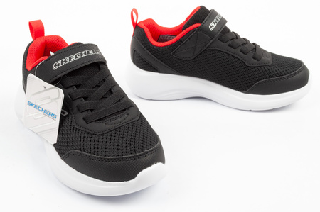 Skechers Selectors Leichte Kinder-Sportschuhe, Modisches Schwarz