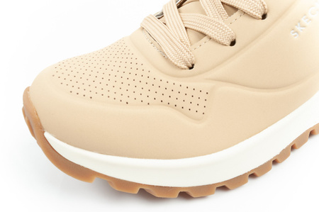 Skechers Uno Rugged Damen Winterstiefeletten in Beige mit Fell