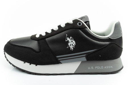 U.S. Polo Assn Sportschuhe Herren Sneakers modisch bequem Schwarz