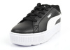 Puma Karmen Kindersportschuhe [387375 02], Schwarz und Weiß.