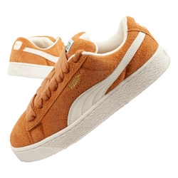 Puma Suede XL Hairy Sneaker, modisches Leder, Braun [397241 04]
