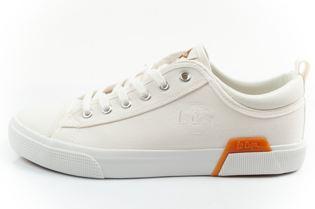 Lee Cooper Herren-Sneaker, modisches Weiß, bequem