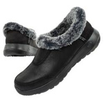 Skechers ON-THE [175490/BKGY] SLIP-IN Winterschuhe, schwarz.