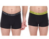 Kappa Herren Boxershorts [351K1JW ADO] 2er Pack, schwarz.