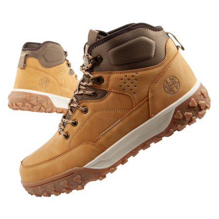 Lee Cooper Herren Winter-Wanderstiefel, isoliert, knöchelhoch, Karamell