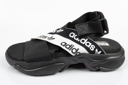 Adidas Magmur Sandal Damen Sandalen [EF5850], schwarz.