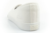 Lee Cooper Damen-Sneaker, weiße Slip-On-Ballerinas